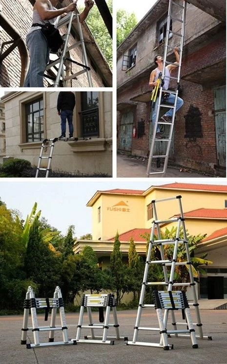 Most Popularly a Type Aluminum Telescopic Ladder with En131 Certificate