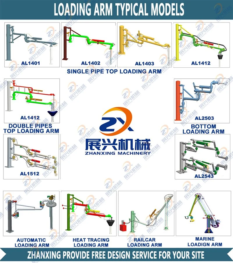 Balanced Bottom Loading Arm with Emergency Break Away Coupling